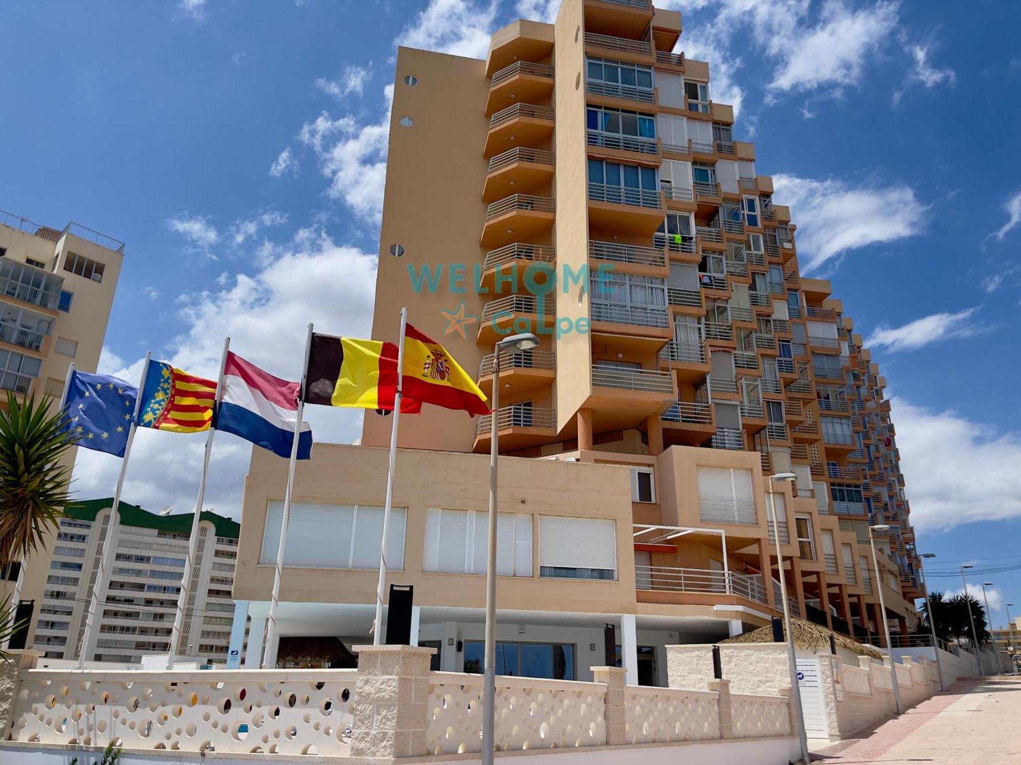 Acuarela Estudio, 1ª Linea, Vista Al Mar, Piscina Calp Exterior foto